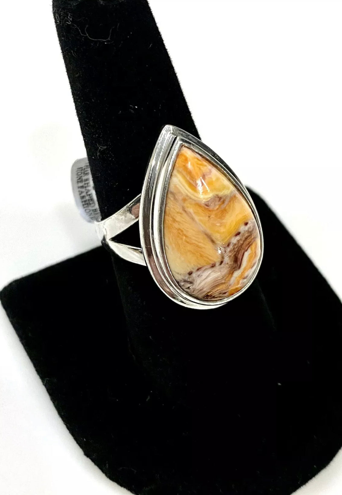 Gorgeous Agate Sterling Silver Ring