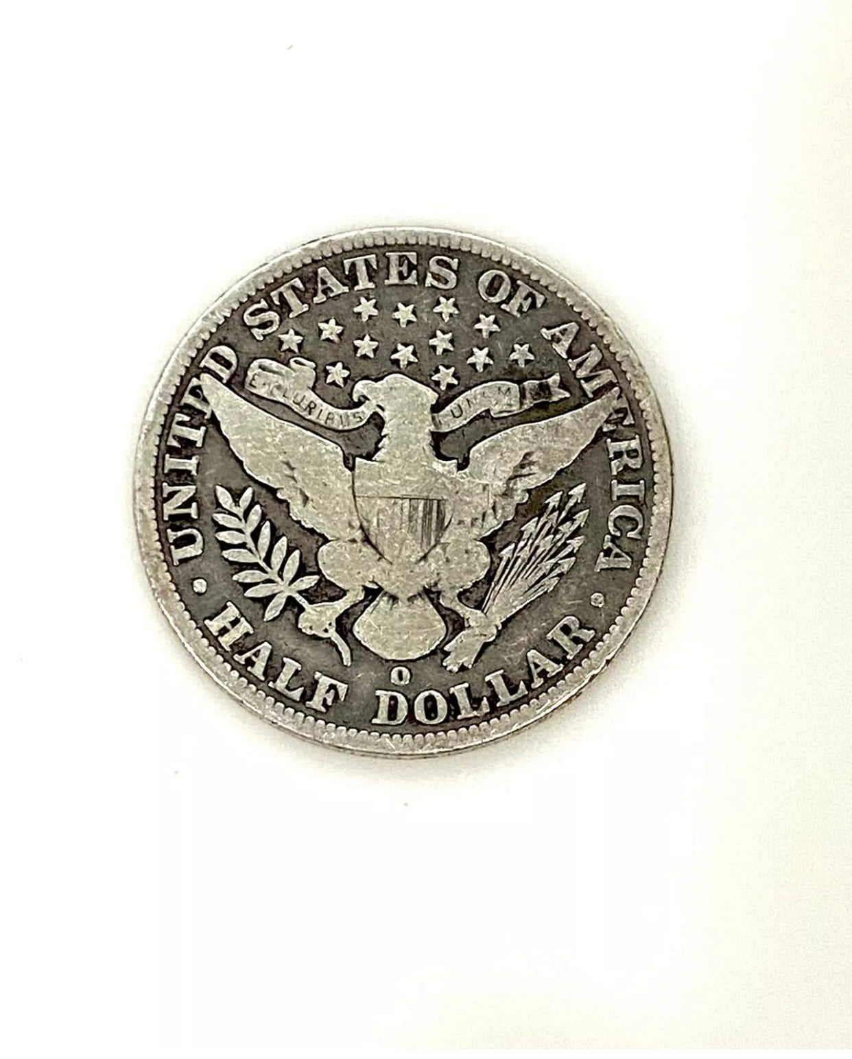 1902 O Barber Half Dollar Pendant