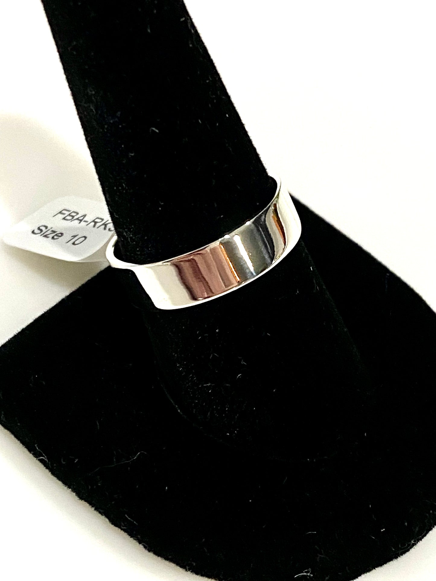 Men’s Sterling Silver Wedding Band