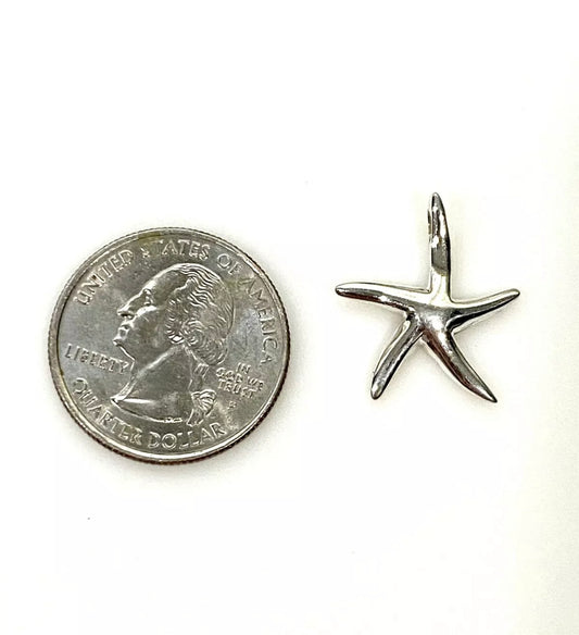 Petite Sterling Silver Star Creature Pendant