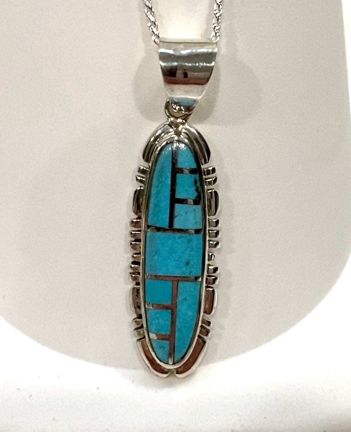 Turquoise Sterling Silver Necklace