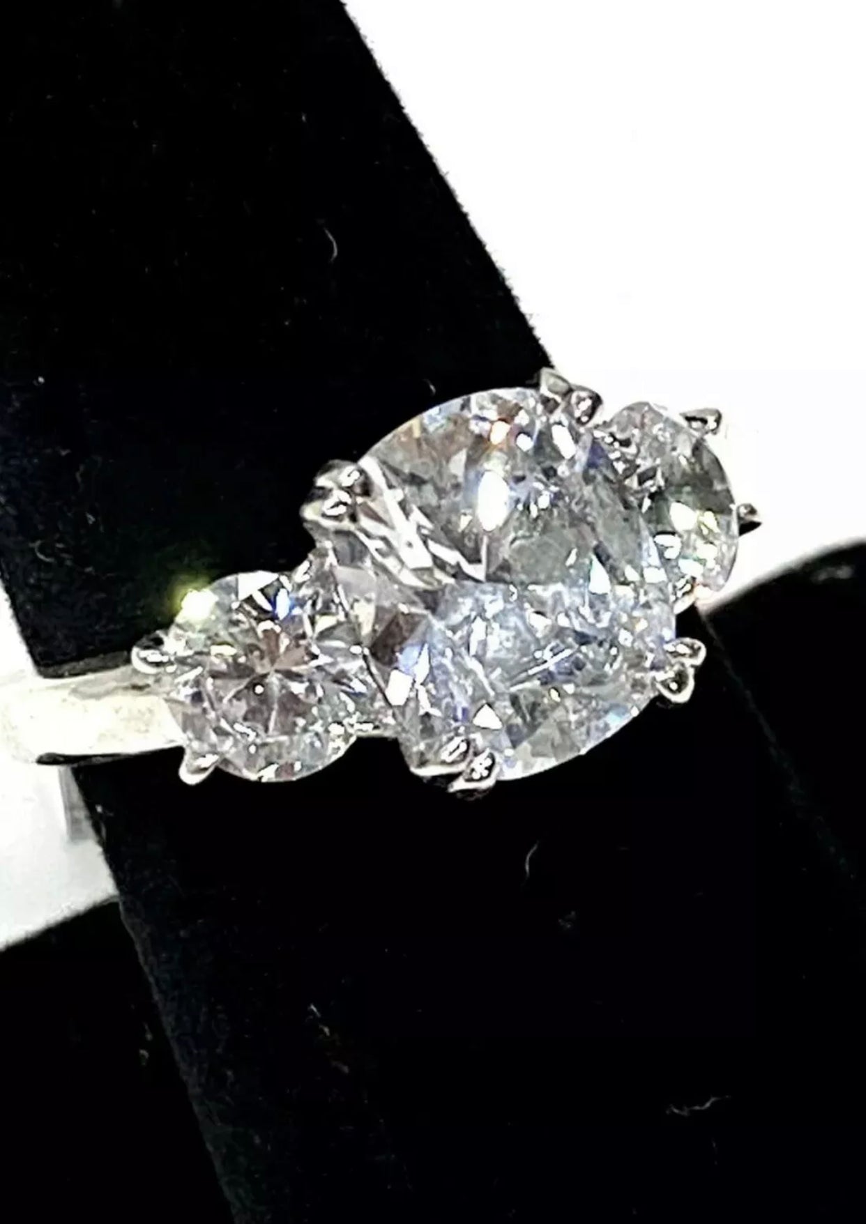 Gorgeous CZ Cushion Cut Ring