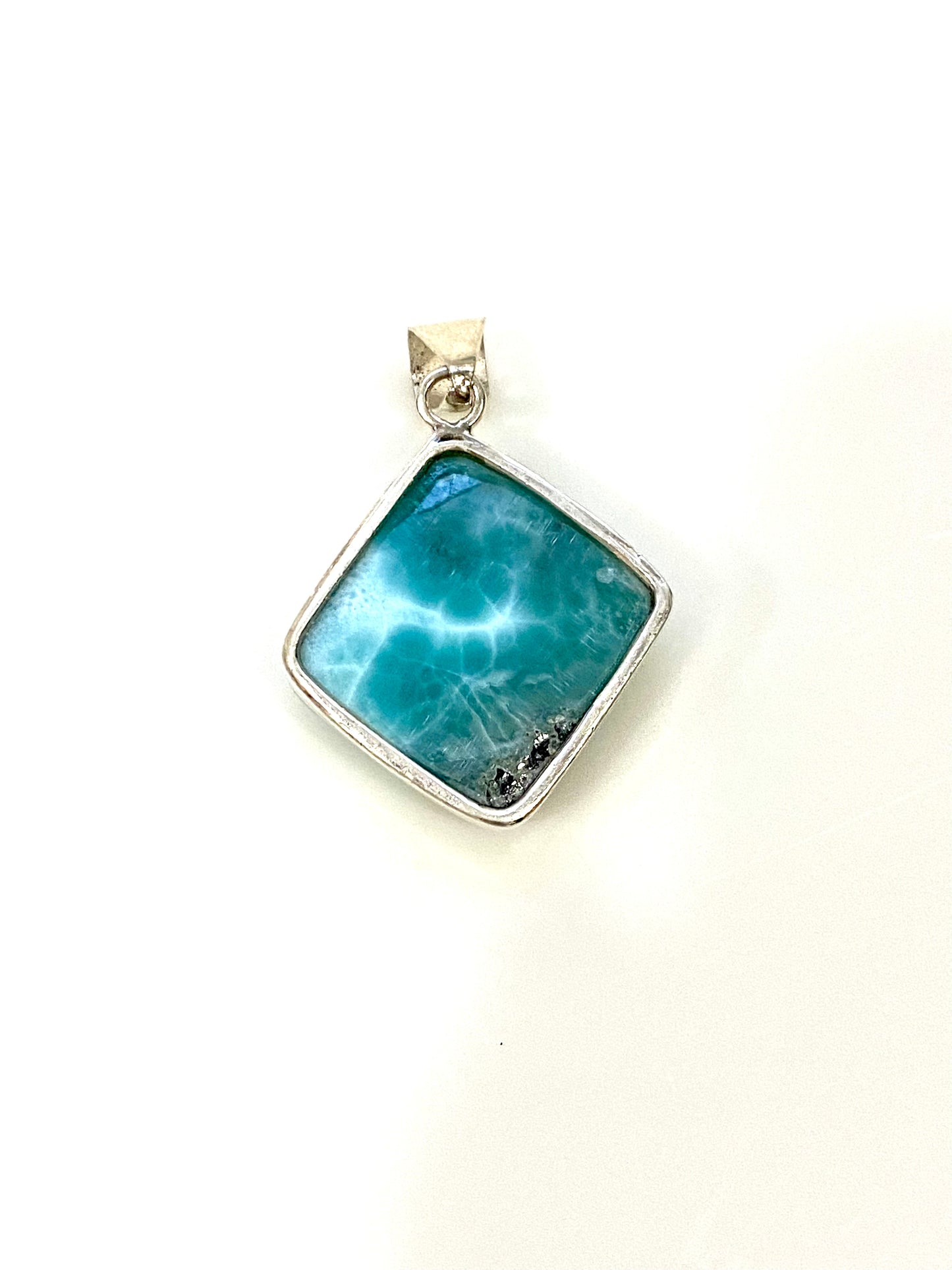 Gorgeous Natural Larimar Pendant