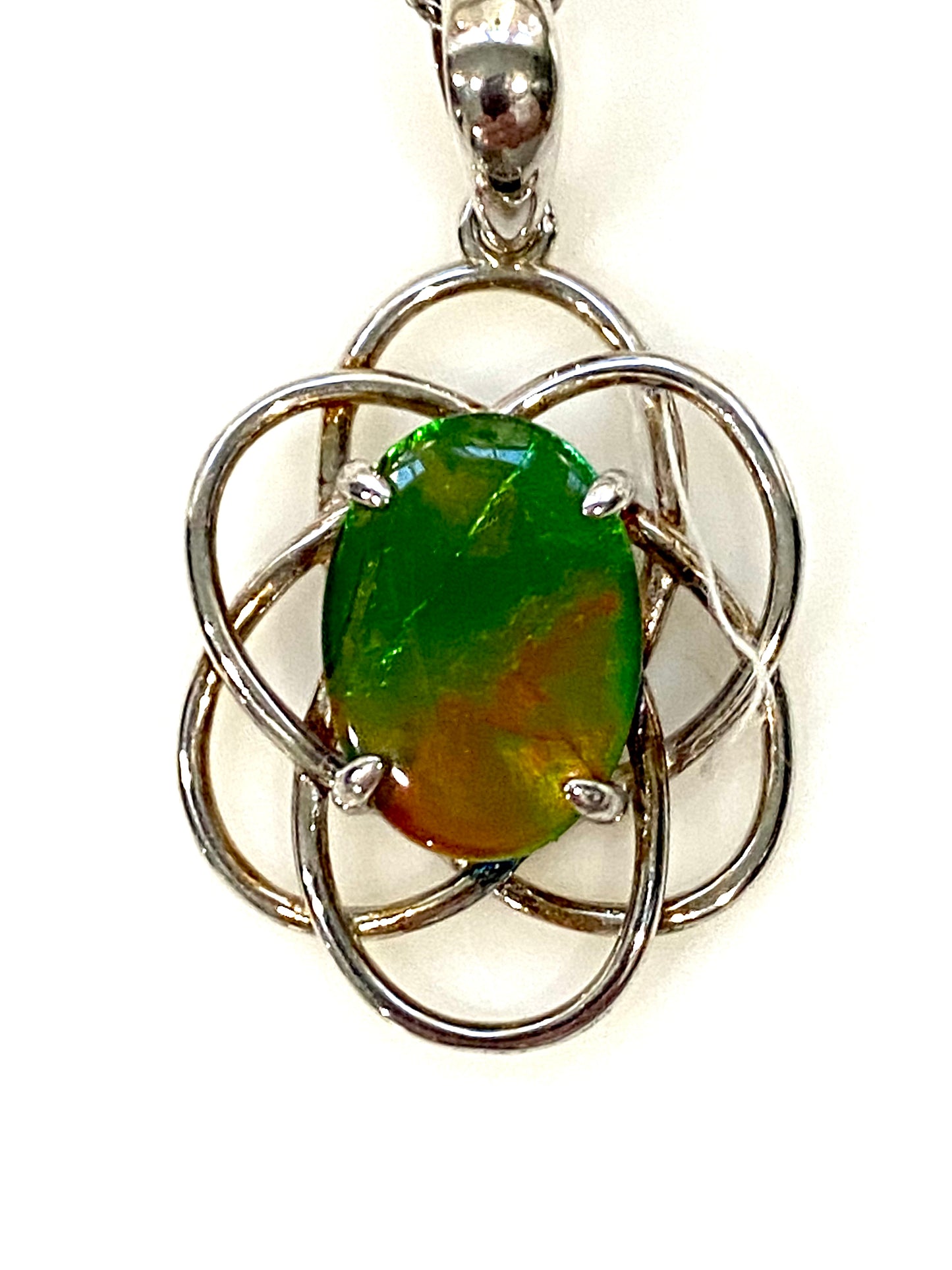 Vibrant Ammolite Necklace