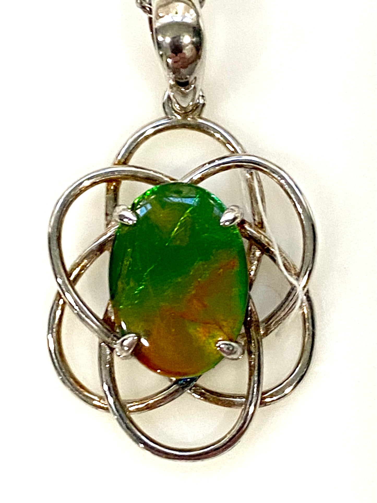 Vibrant Ammolite Necklace