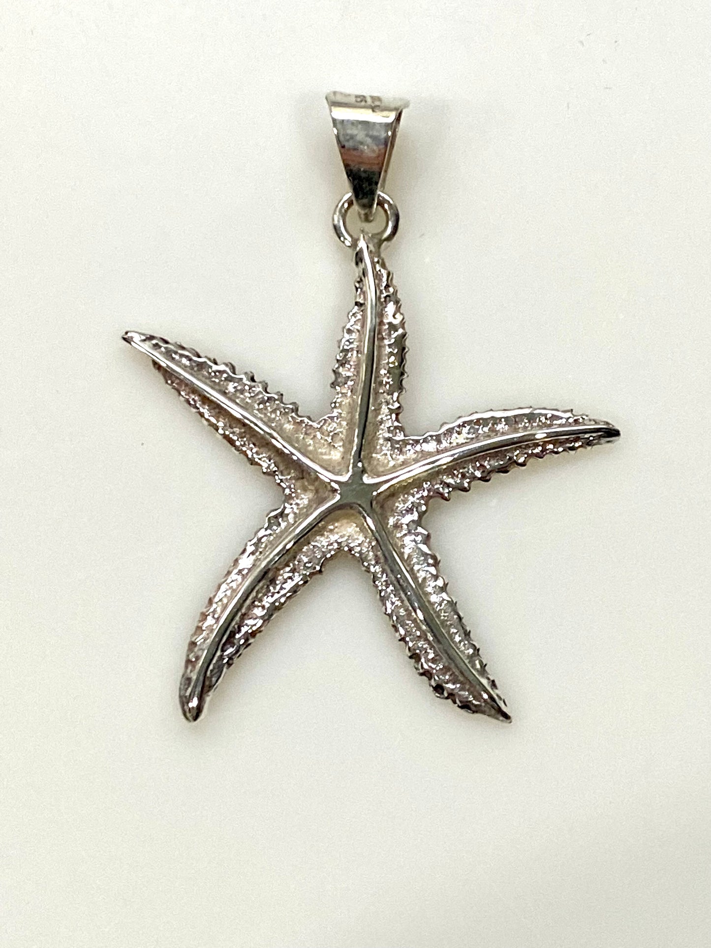 Sterling Silver Star Creature Pendant