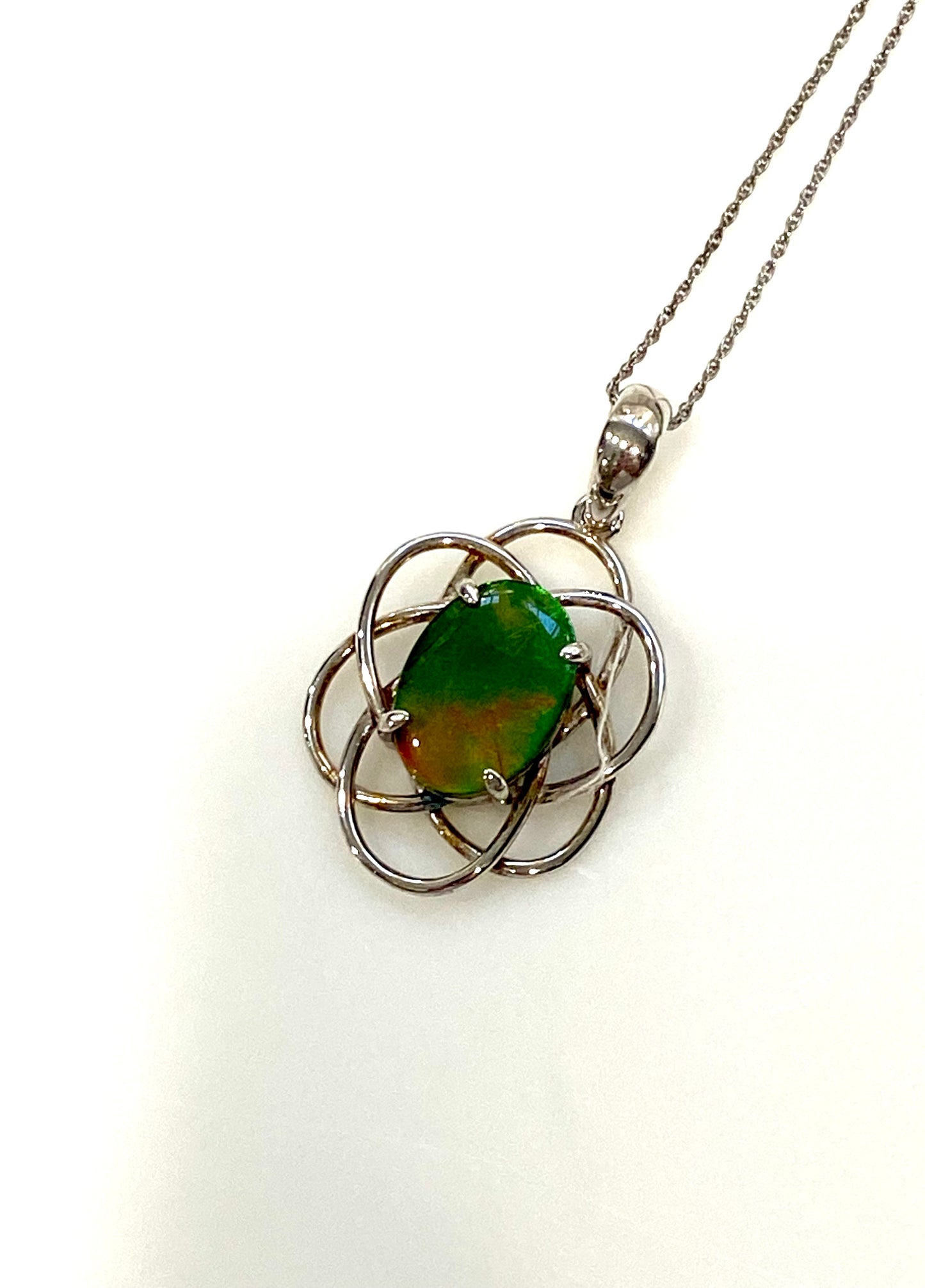 Vibrant Ammolite Necklace