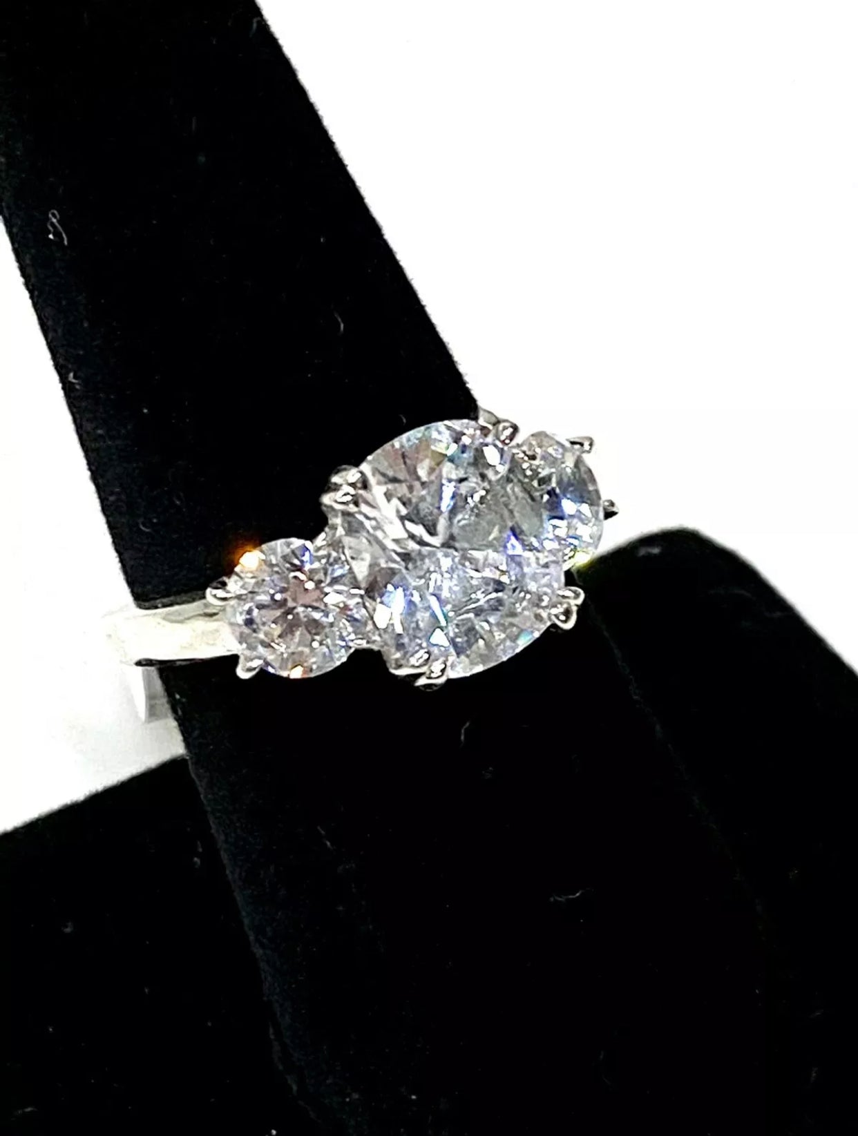 Gorgeous CZ Cushion Cut Ring