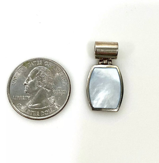 Mother of Pearl Sterling Silver Pendant