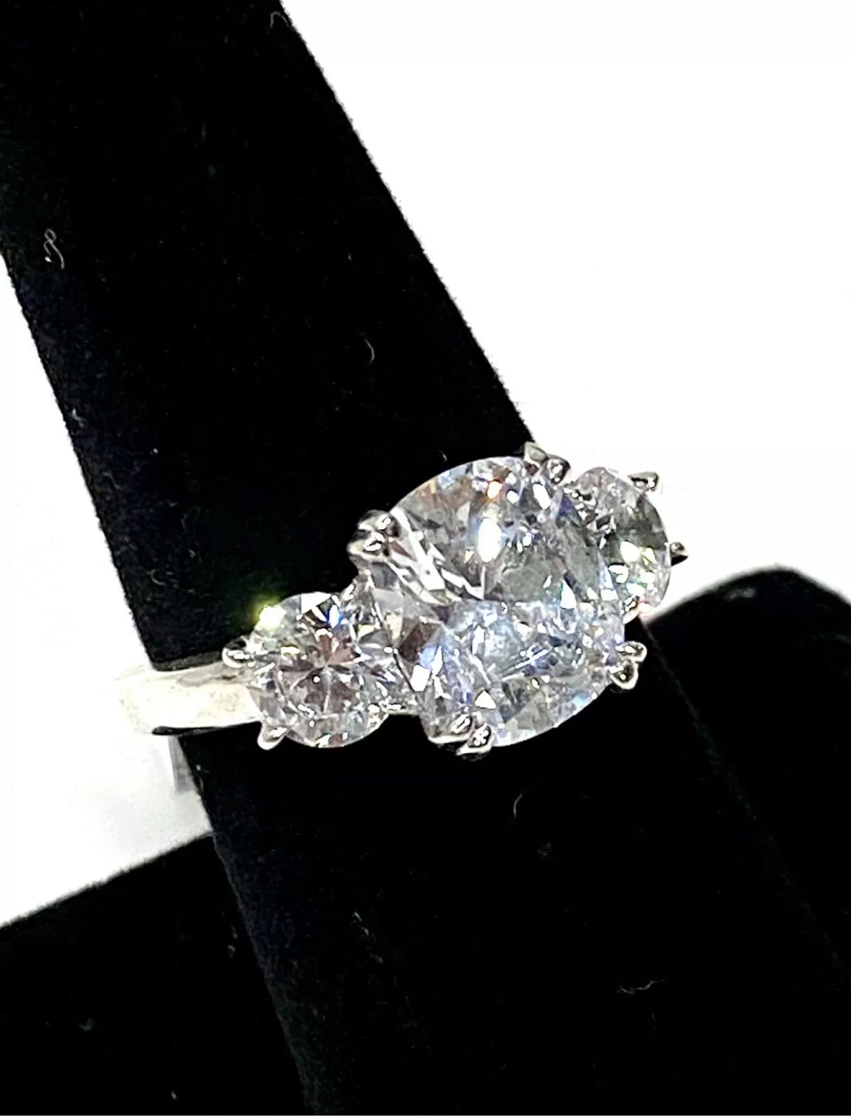 Gorgeous CZ Cushion Cut Ring