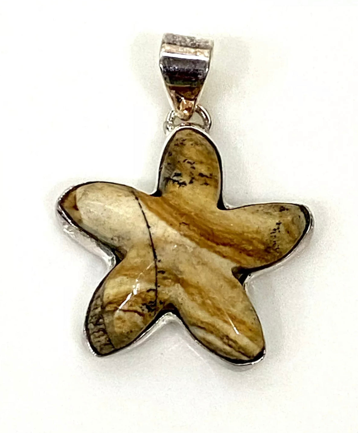 Unique Star Creature Sterling Silver Pendant