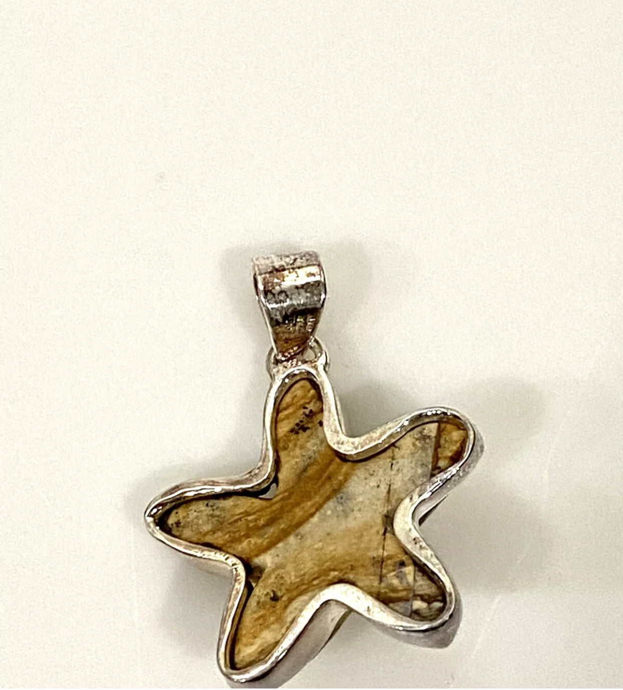 Unique Star Creature Sterling Silver Pendant