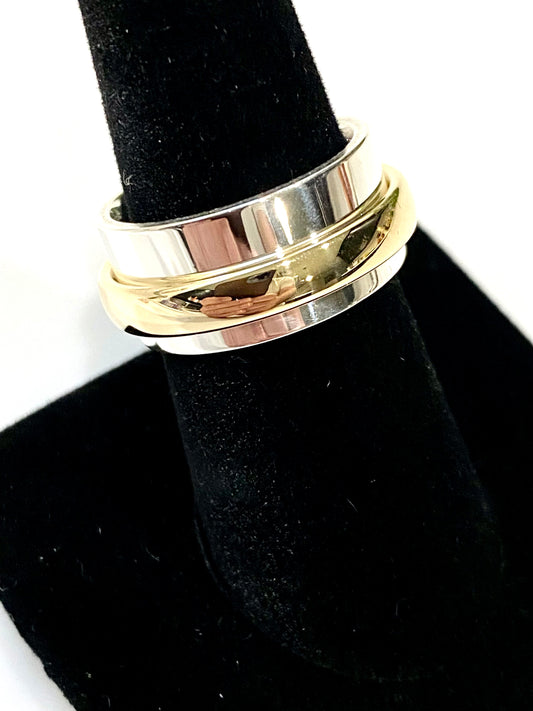 14k & Sterling Silver 10mm Nand