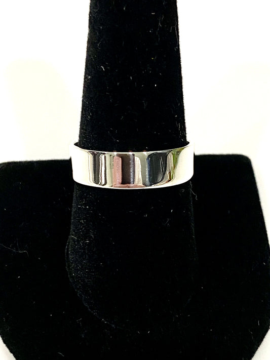 Men’s Sterling Silver Wedding Band