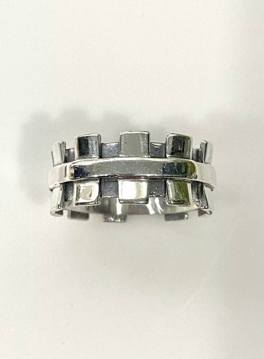 Uniquely Designed Sterling Silver Ring