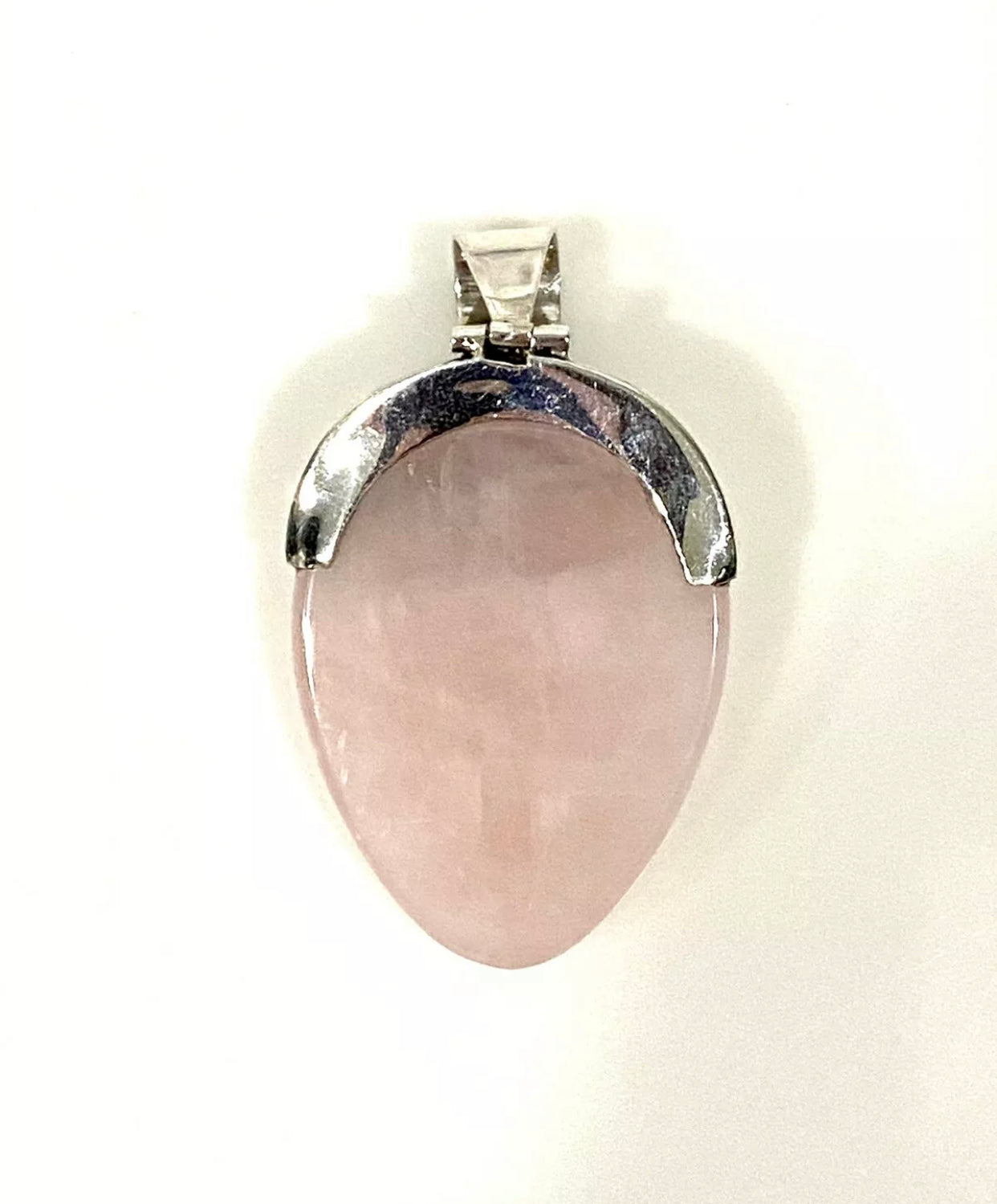 Gorgeous Sajen Designer Pink Jade Amethyst Pendant